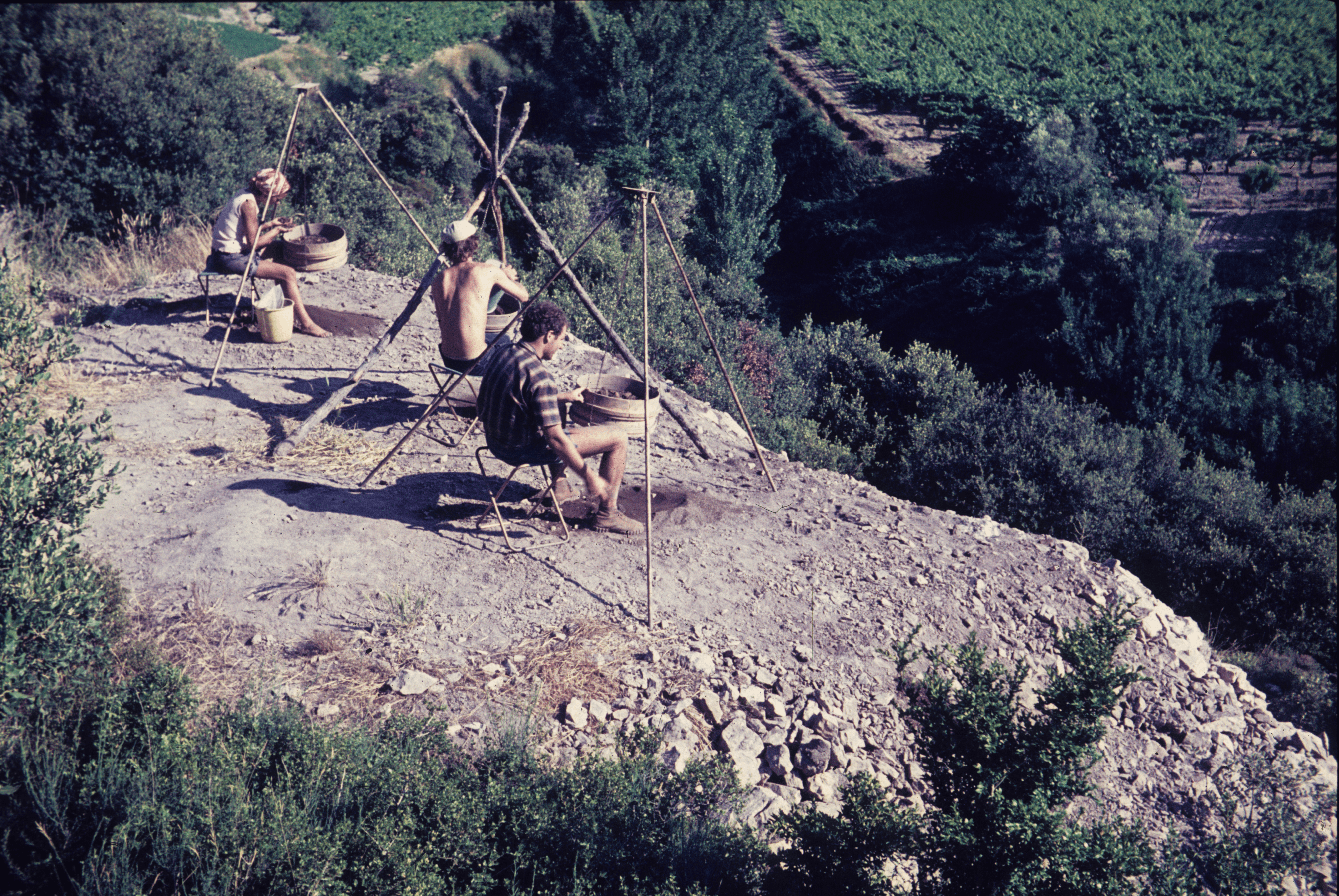 1967, grotte Gazel à Sallèles-Cabardès (11) © J. Guilaine