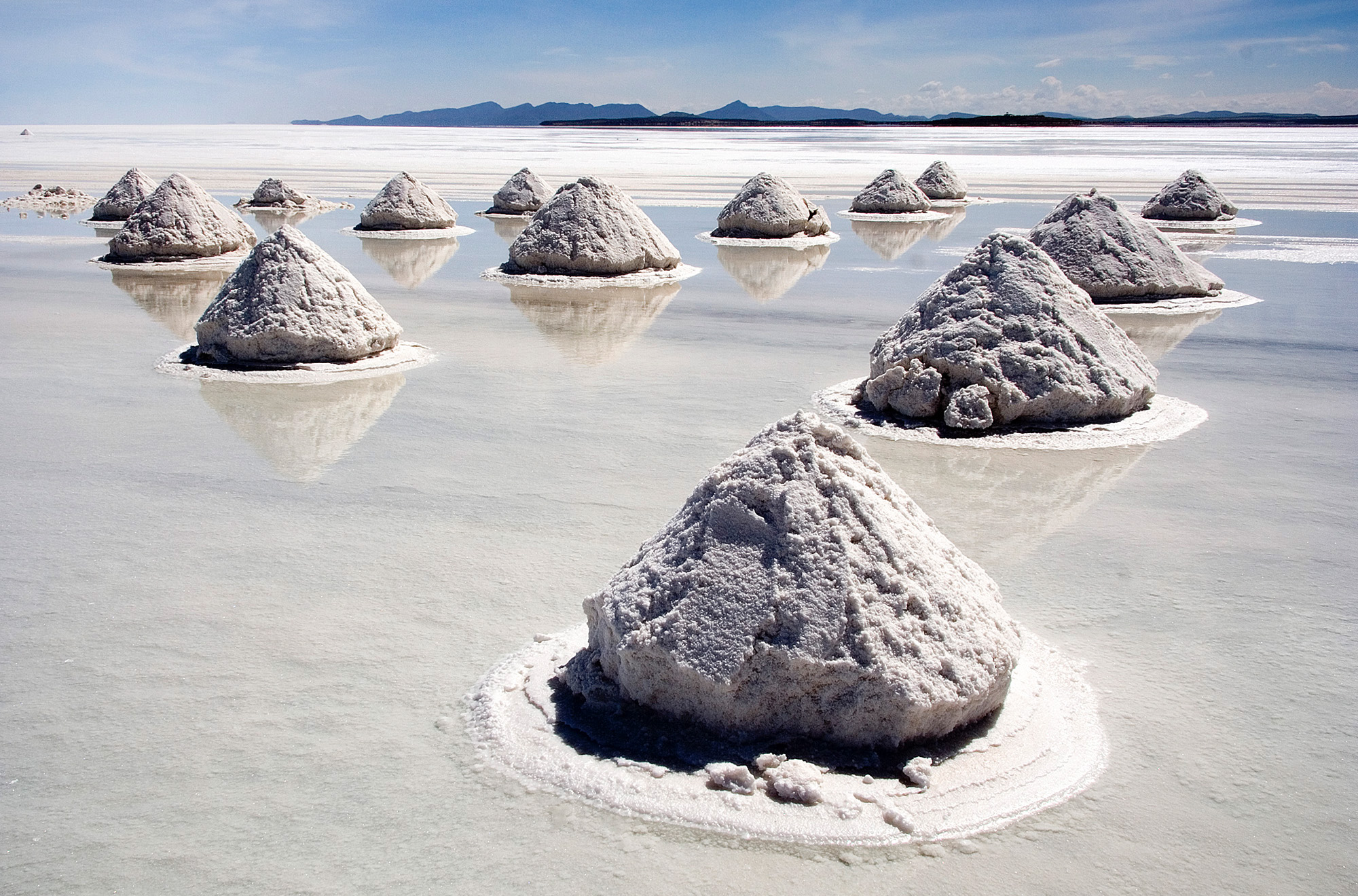 Salars d'Uyuni en Bolivie