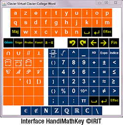 Interface HandiMathKey