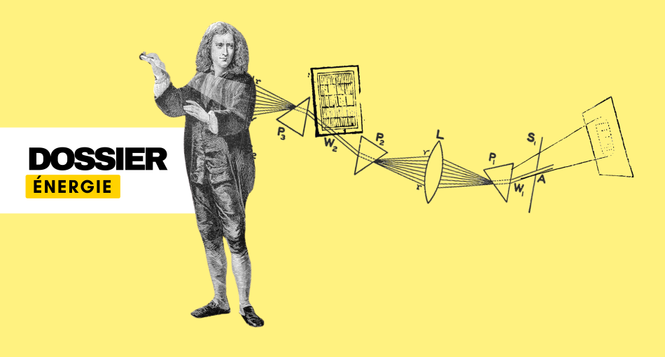 Isaac Newton et les rayons solaires