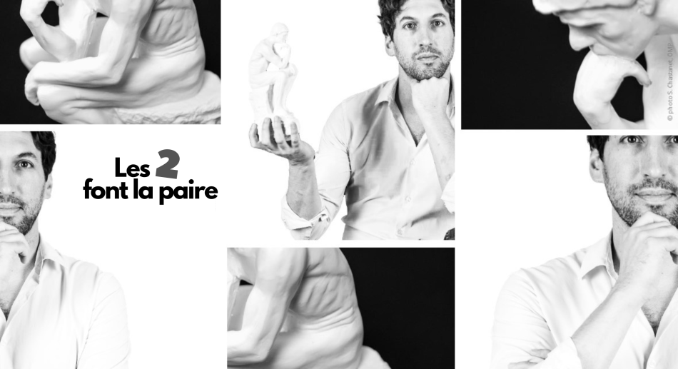 Bastien, boxeur de pensées, portrait Les deux font la paire